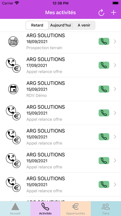 ARG Interne Screenshot