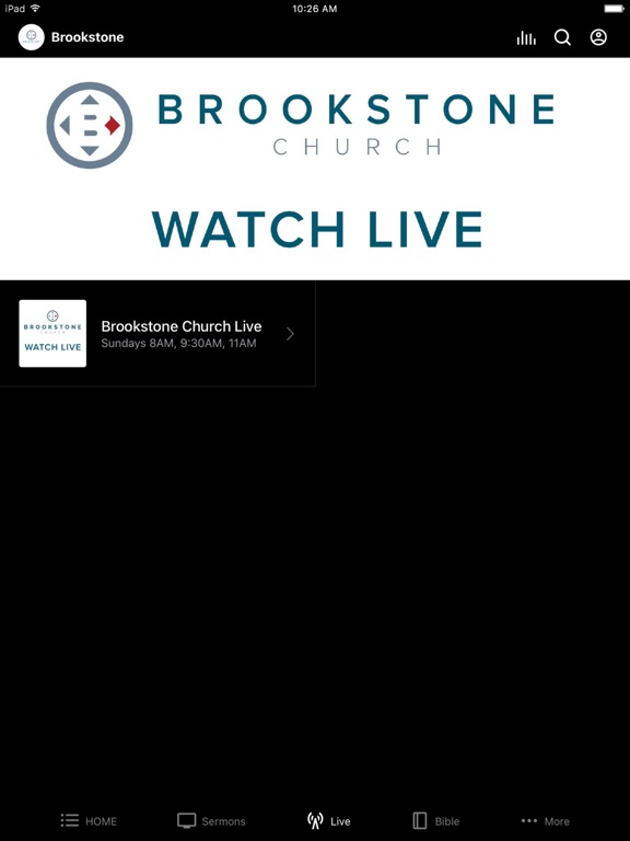 Brookstone Baptist Church iPad screenshot 3 - Lifestyle app