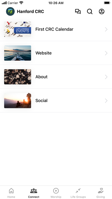 First Christian Church Hanford Screenshot