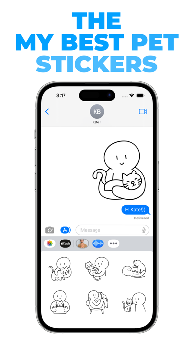 Screenshot #1 pour The My Best Pet stickers