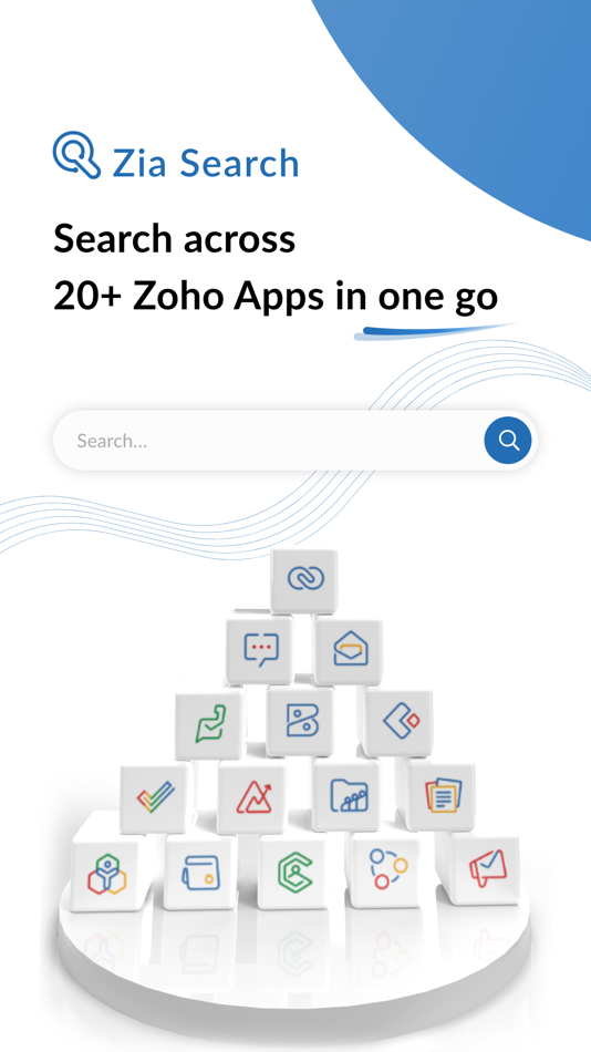 #1. Search across Zoho- Zia Search (iOS) 由: Zoho Corporation