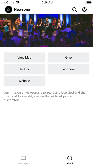 Newsong Church Screenshot