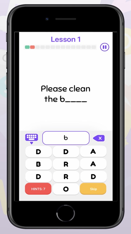Words Quiz : Learn English ABC