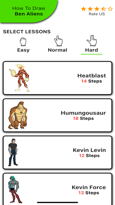 Draw The Hero Aliens in Ben Screenshot