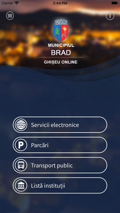 Brad - Ghișeul Online Screenshot
