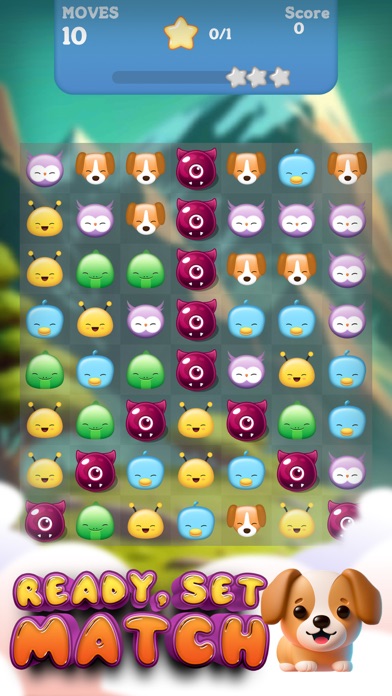 Kido : Animals Saga Match 3 Screenshot