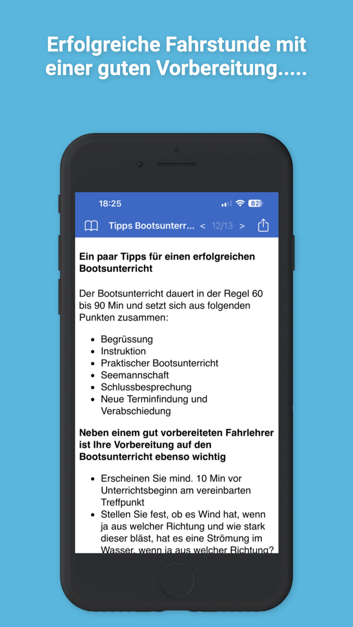 Zehn Hafenmanöver - Motorboot