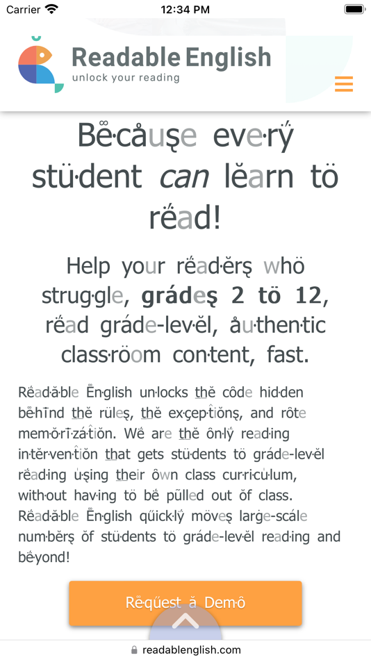 #1. Readable Web (iOS) 由: Readable English LLC
