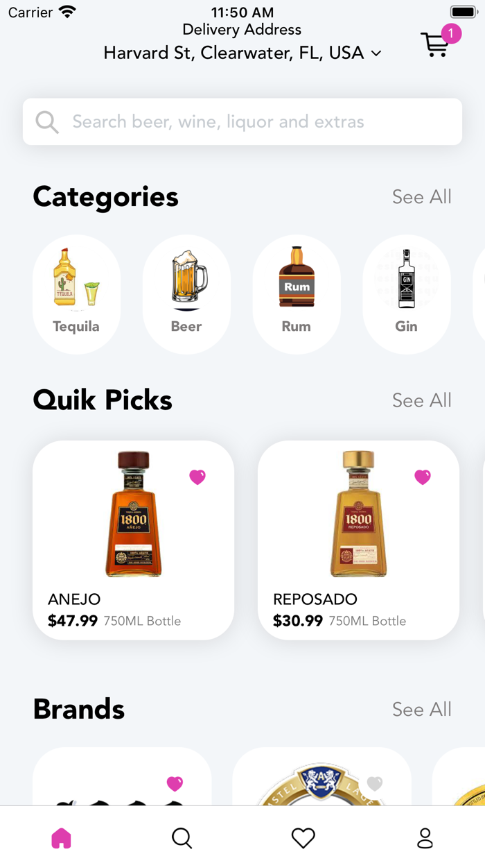 QuikLiq Fast Alcohol Delivery