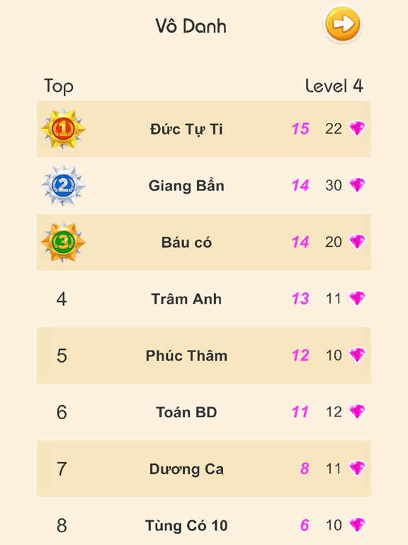 Vua Tiếng Việt - Ghép Từ iPad screenshot