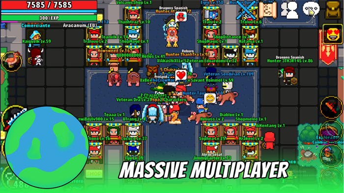 World of Solaria MMORPG 2D MMO