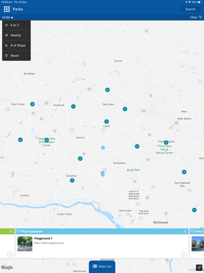 Henrico County Rec and Parks