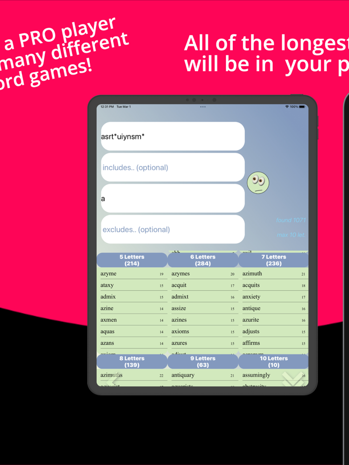 Word Finder Master For Games