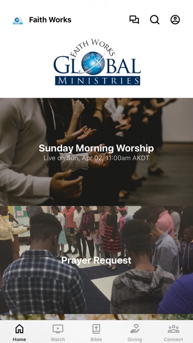 Faith Works Global Ministries Screenshot
