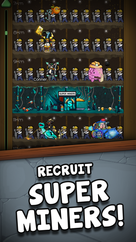 #2. Mr. Mine: Idle Dig Incremental (iOS) 由: Playsaurus, Inc.