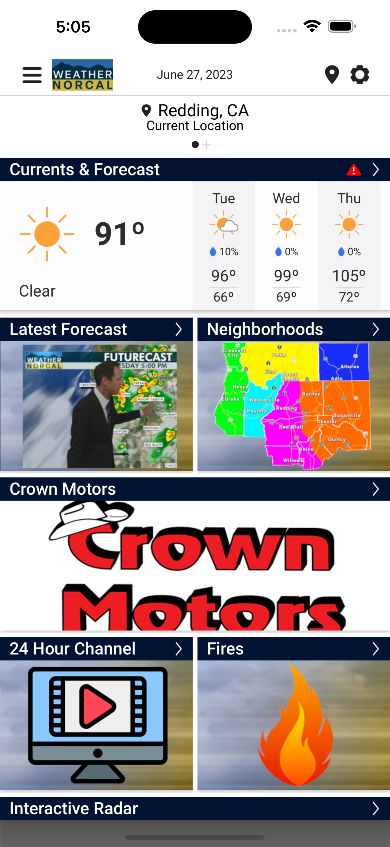 Weather NorCal