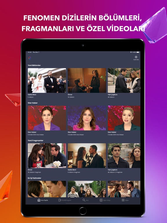 Screenshot #6 pour Star TV - Dizi İzle - Canlı TV