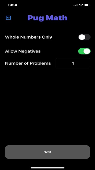 Pug Math Screenshot