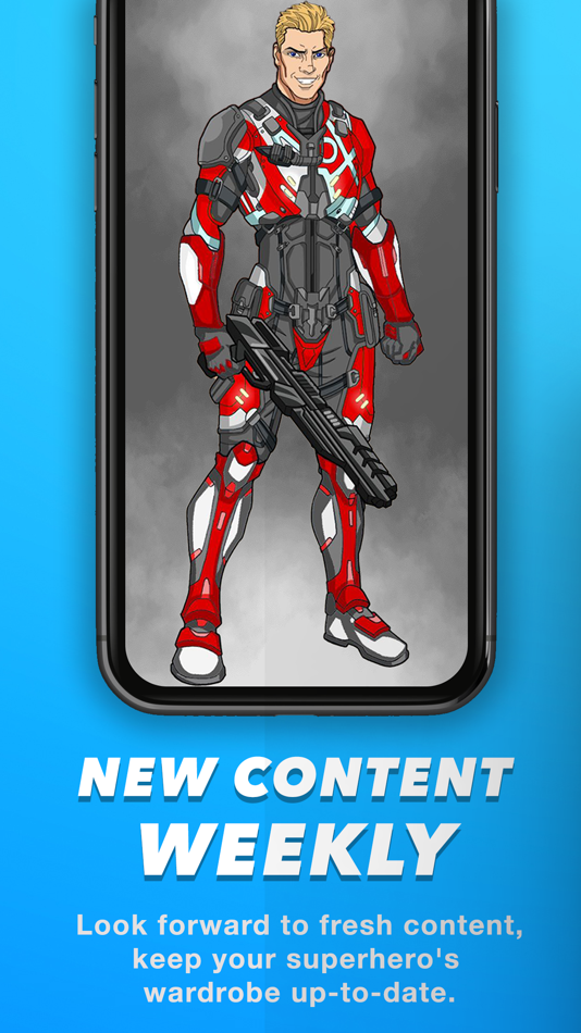 #4. Create Your Own Superhero (iOS) 由: Flowzio Studio