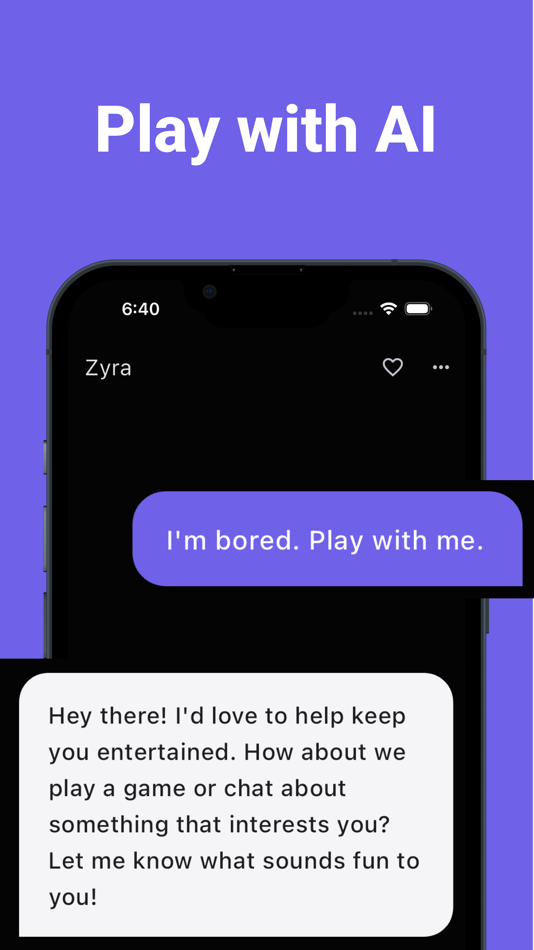 #5. Zyra - AI Chat (iOS) 由: Sungho Park