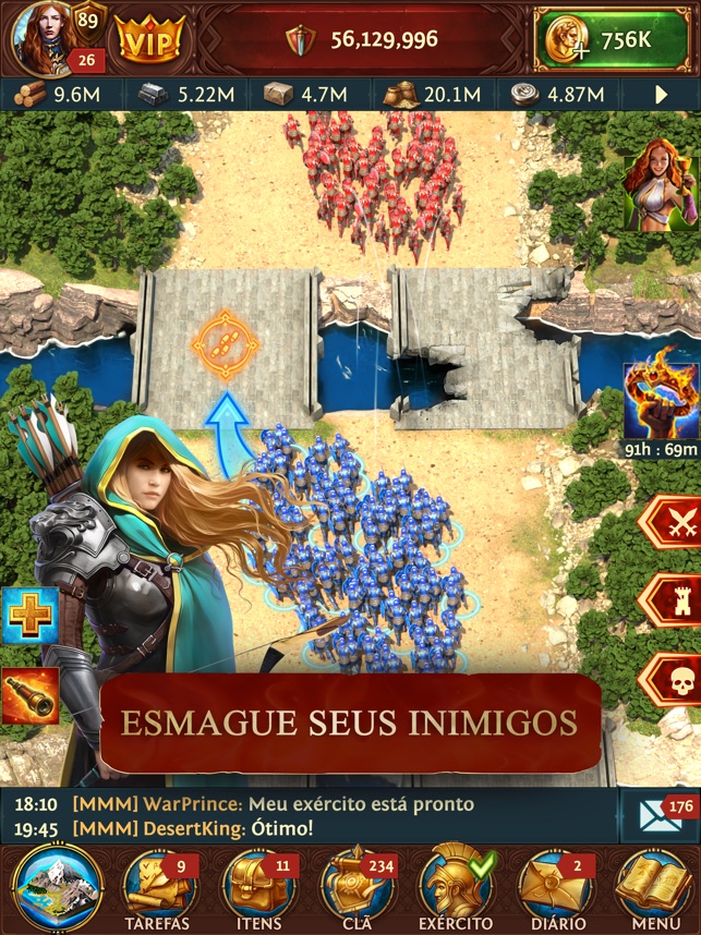 Total Battle: Guerra dos Reis na App Store