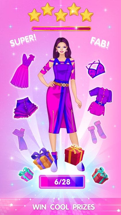 Palette Girl Dress Up Games