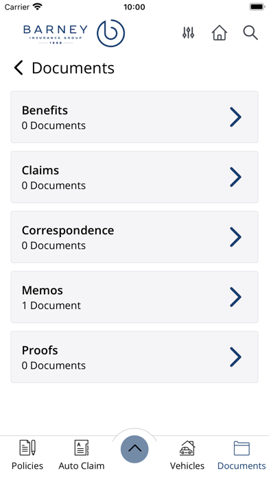 Barney Insurance Online Screenshot