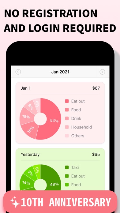 Receipt Box - Spending Tracker Screenshot