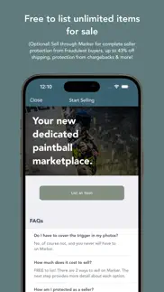 marker - paintball marketplace iphone screenshot 2