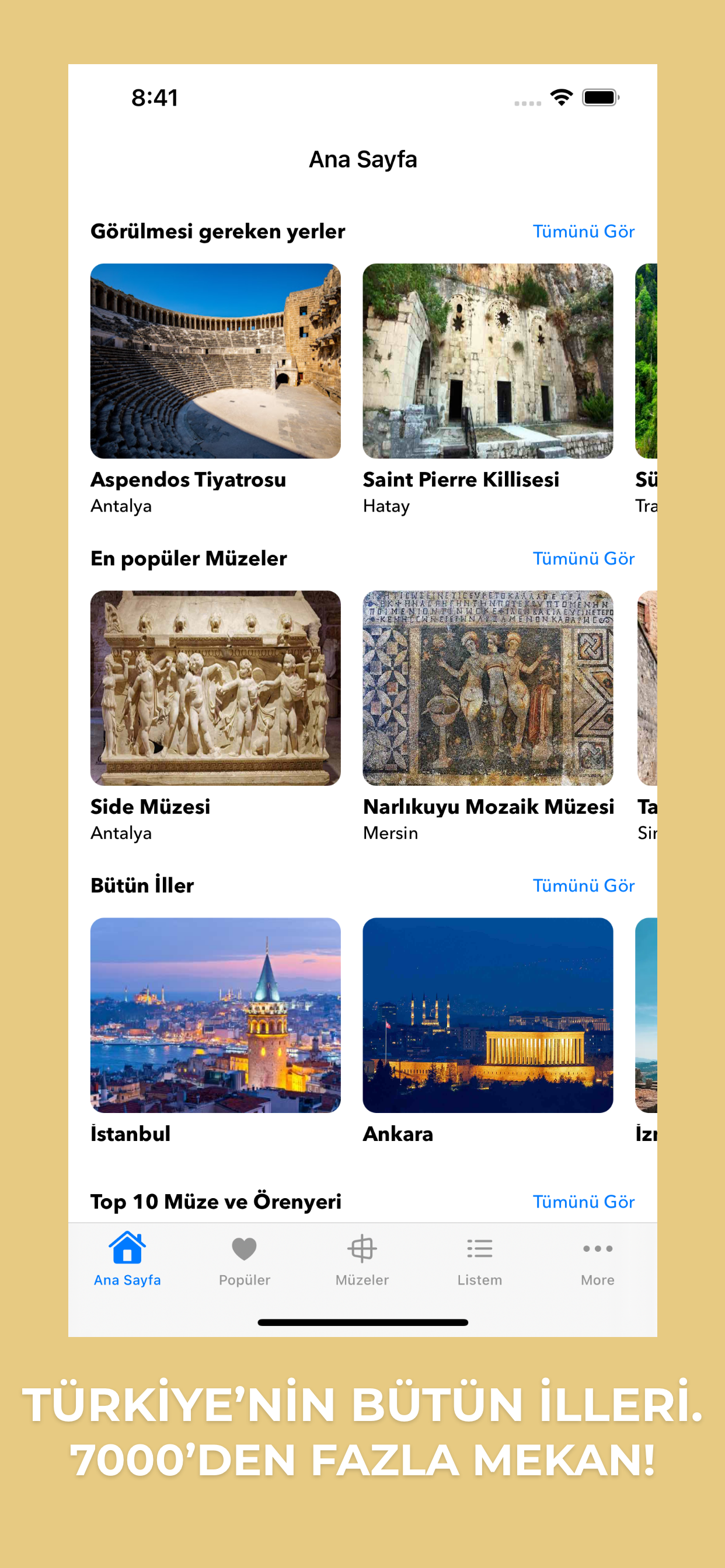 Rehber: Antik Kentler, Müzeler