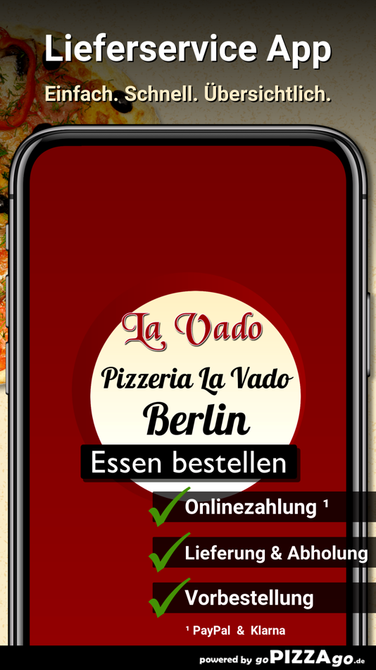 Pizzeria La Vado Berlin - 1.0.10 - (iOS)