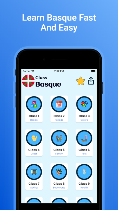 Basque Learning For Beginners Screenshot