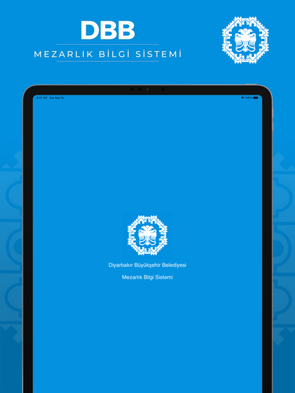 DBB Mezarlık Bilgi Sistemi iPad screenshot