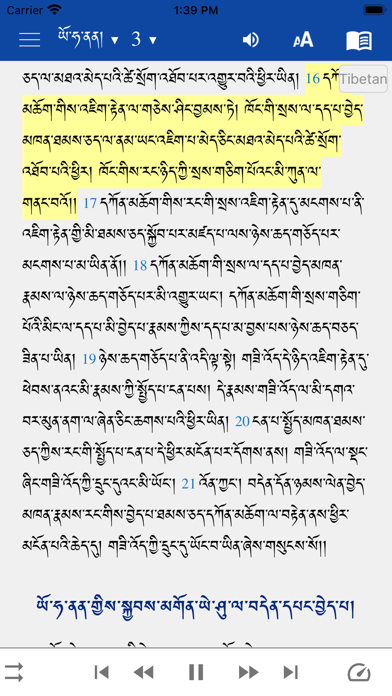 Tibetan English Screenshot