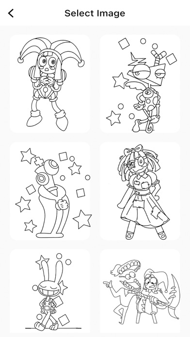 The Circus Digital Coloring Screenshot