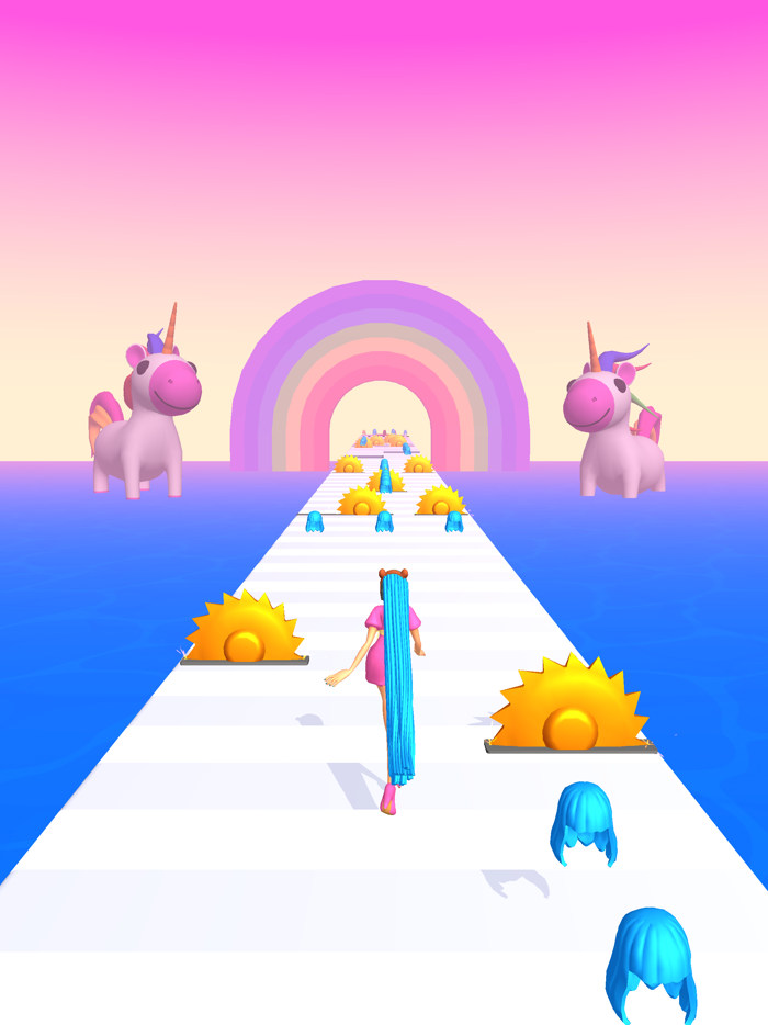 Twerk Hair 3D - Skincare Run