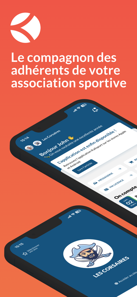 Kalisport • Gestion club sport screenshot 1