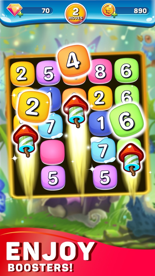 #2. Try to ten - Matching Puzzle (iOS) 由: Muhammad Haroon Mehmood