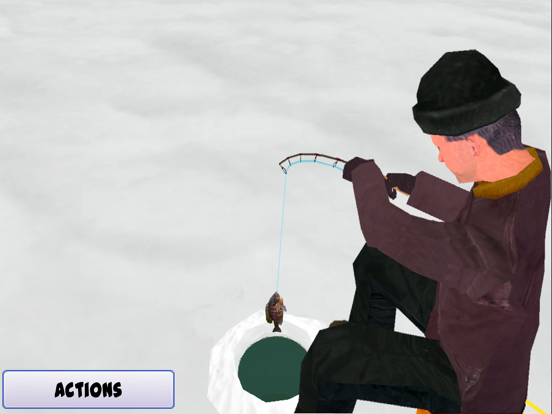 Screenshot #4 pour Ice Fishing Derby