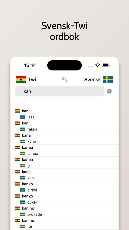#1. Twi-Svensk ordbok (iOS) 由: FB PUBLISHING LLC