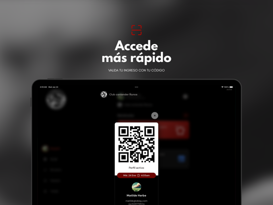 Club Contender iPad screenshot