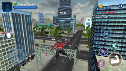 Flying hero city rescue mision Screenshot