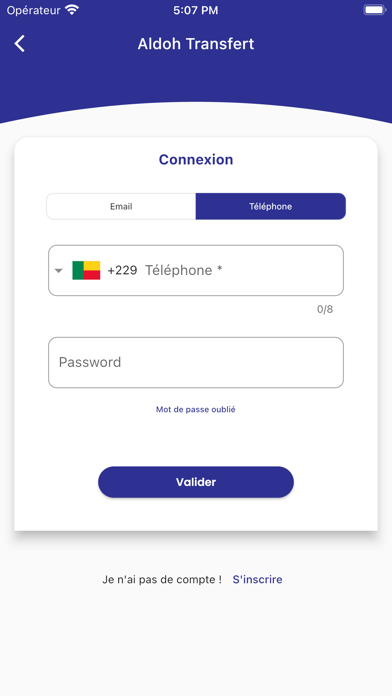 Aldoh Transfert Screenshot