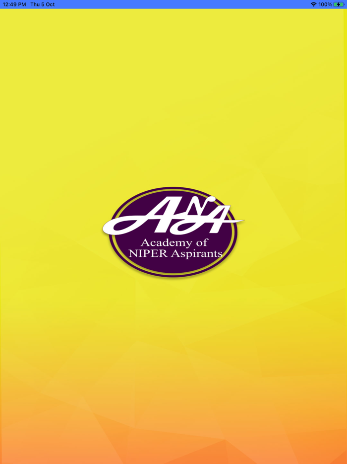 ANA E-Learning GPAT-Pharmacy