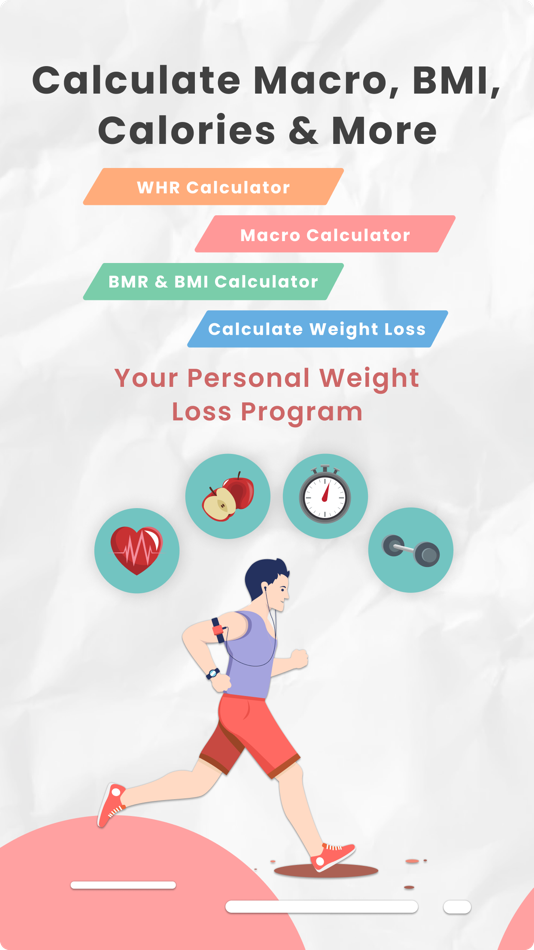 #1. Weight Loss Tracker - BMI, BMR (iOS) De: Asad Ahsan