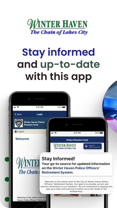 Winter Haven Police Pension Screenshot