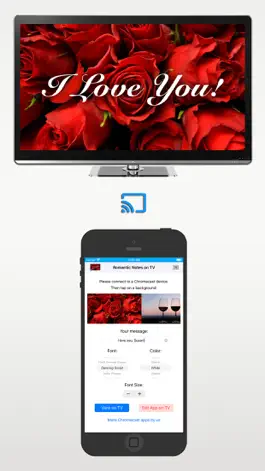 Game screenshot Romantic Love Notes on TV mod apk
