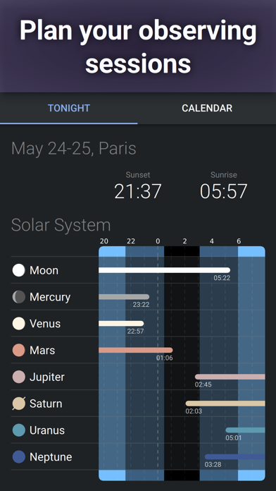 Stellarium Mobile - Star Map Screenshot