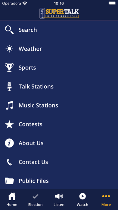 SuperTalk Mississippi LIVE Screenshot