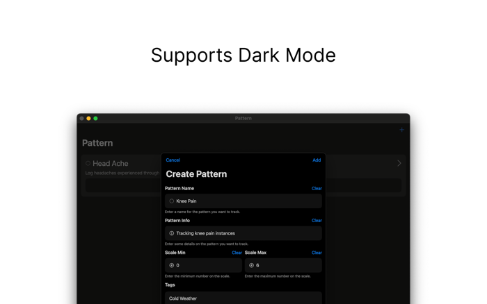 Pattern Track symptoms and more